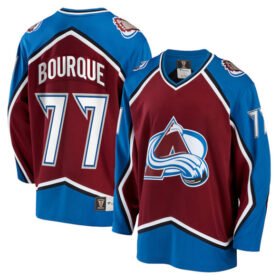 Red Colorado Avalanche #77 Ray Bourque Stitched Jersey - AVS125