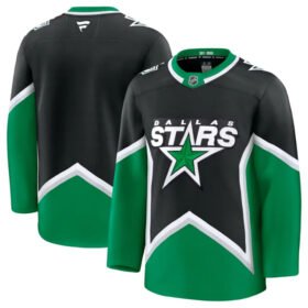 Black Dallas Stars Blank 2025-26 Alternate Stitched Hockey Jersey - DLS06