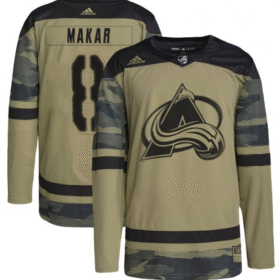 Colorado Avalanche #8 Cale Makar Camo Salute To Service Stitched Jersey - AVS241