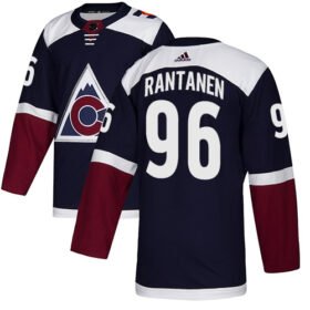 Adidas Avalanche #96 Mikko Rantanen Navy Alternate Authentic Stitched NHL Jersey - AVS35