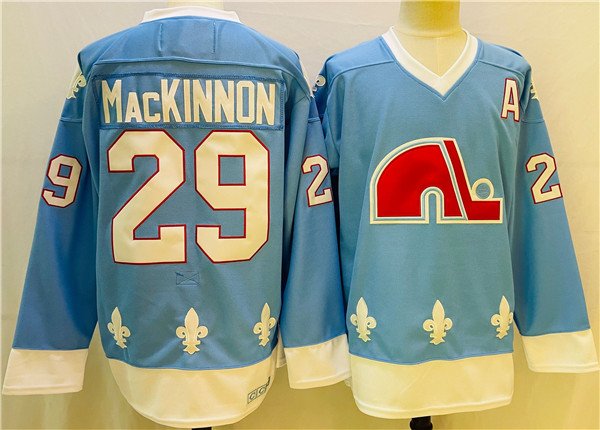 Blue Colorado Avalanche #29 Nathan MacKinnon Stitched Jersey - AVS259