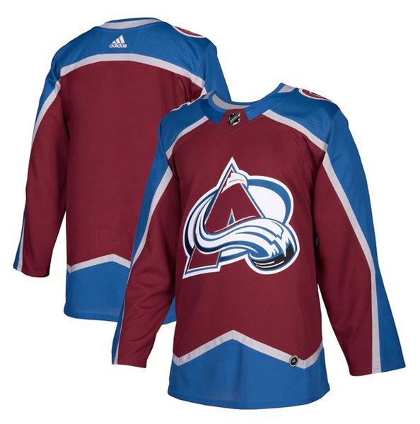 Blank Red Colorado Avalanche Stitched Jersey - AVS257