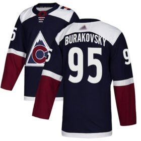 Adidas Avalanche #95 Andre Burakovsky Navy Alternate Authentic Stitched NHL Jersey - AVS106