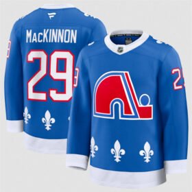 Blue Colorado Avalanche #29 Nathan MacKinnon 2025 Alternate Stitched Jersey - AVS81