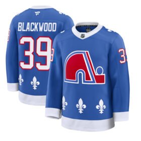 Blue Colorado Avalanche #39 Mackenzie Blackwood 2025 Alternate Stitched Jersey - AVS185