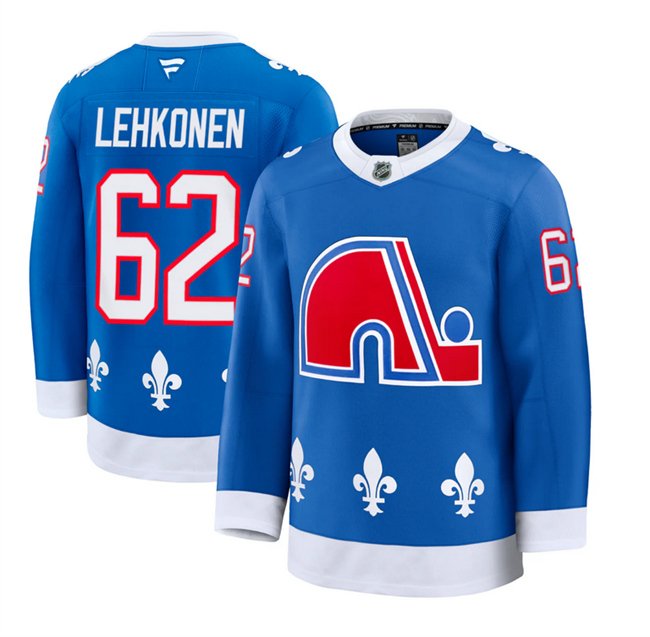 Blue Colorado Avalanche #62 Artturi Lehkonen 2025 Alternate Stitched Jersey - AVS221
