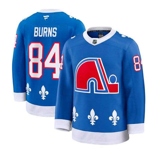 Blue Colorado Avalanche #84 Brent Burns 2025 Alternate Stitched Jersey - AVS260