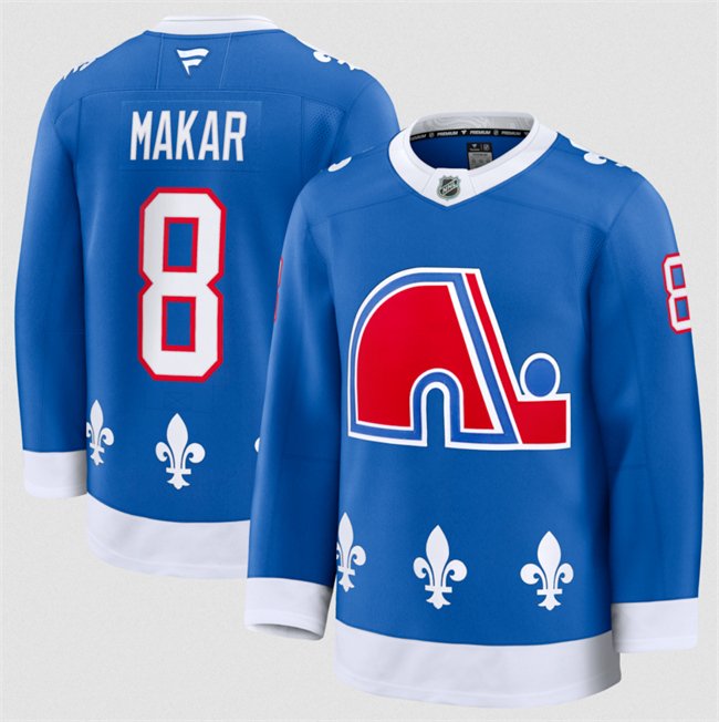 Blue Colorado Avalanche #8 Cale Makar 2025 Alternate Stitched Jersey - AVS202