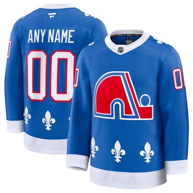 Blue Colorado Avalanche Custom 2025 Alternate Stitched Jersey - AVS96