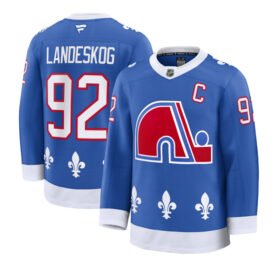Blue Colorado Avalanche #92 Gabriel Landeskog 2025 With C Patch Alternate Stitched Jersey - AVS331