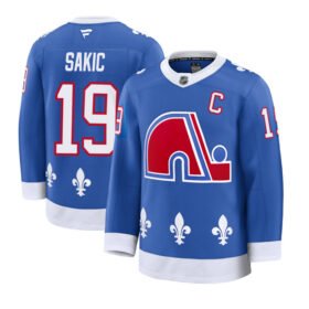 Blue Colorado Avalanche #19 Joe Sakic 2025 With C Patch Alternate Stitched Jersey - AVS231