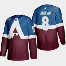 Adidas Colorado Avalanche #8 Cale Makar 2020 Stadium Series Burgundy Stitched NHL Jersey - AVS13