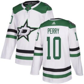 Adidas Stars #10 Corey Perry White Road Authentic Stitched NHL Jersey - DLS57