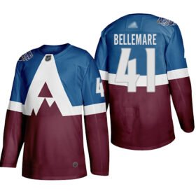 Adidas Colorado Avalanche #41 Pierre-Edouard Bellemare 2020 Stadium Series Burgundy Stitched NHL Jersey - AVS18