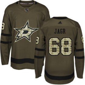 Adidas Stars #68 Jaromir Jagr Green Salute to Service Stitched NHL Jersey - DLS25