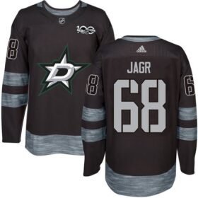 Adidas Stars #68 Jaromir Jagr Black 1917-2017 100th Anniversary Stitched NHL Jersey - DLS126