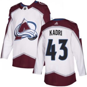 Adidas Avalanche #43 Nazem Kadri White Road Authentic Stitched NHL Jersey - AVS158