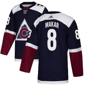 Adidas Avalanche #8 Cale Makar Navy Alternate Authentic Stitched NHL Jersey - AVS03