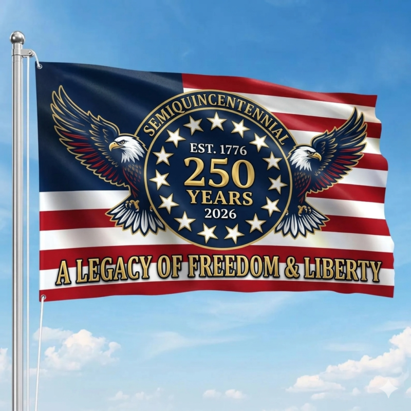 United States Semiquincentennial 250th Anniversary Flag - USS06