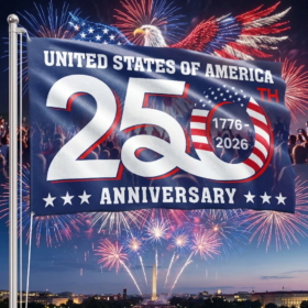 United States Semiquincentennial 250th Anniversary Flag - USS07