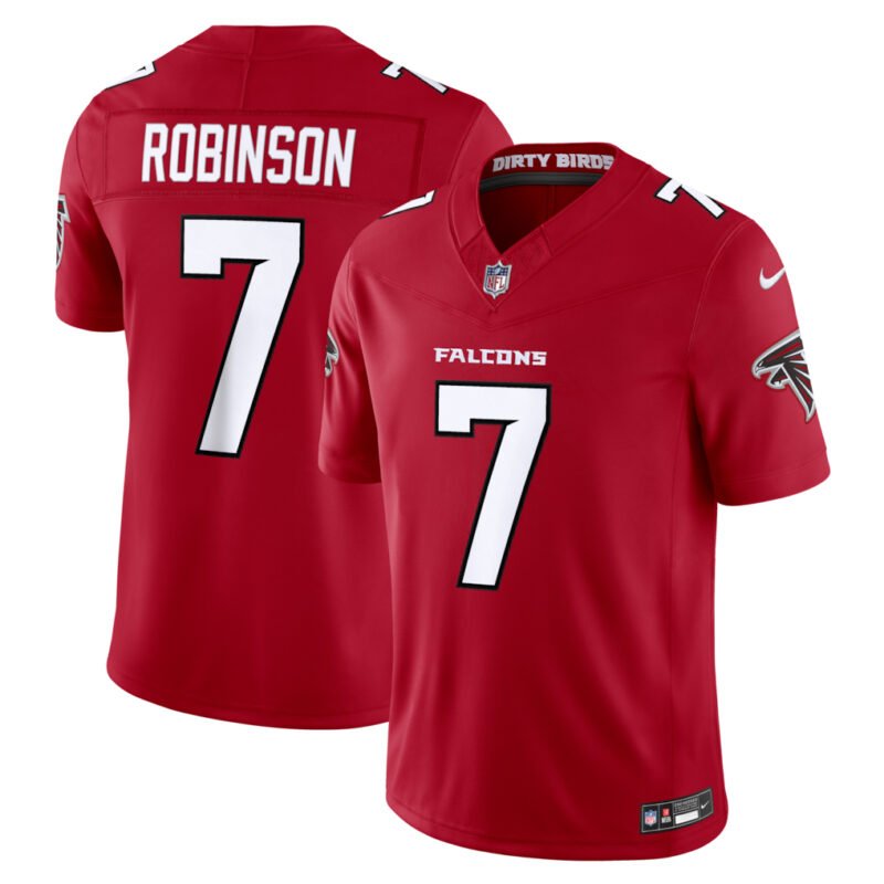 Red Atlanta Falcons #7 Bijan Robinson 2026 New F.U.S.E. Vapor Untouchable Limited Stitched Football Jersey - AFJ267
