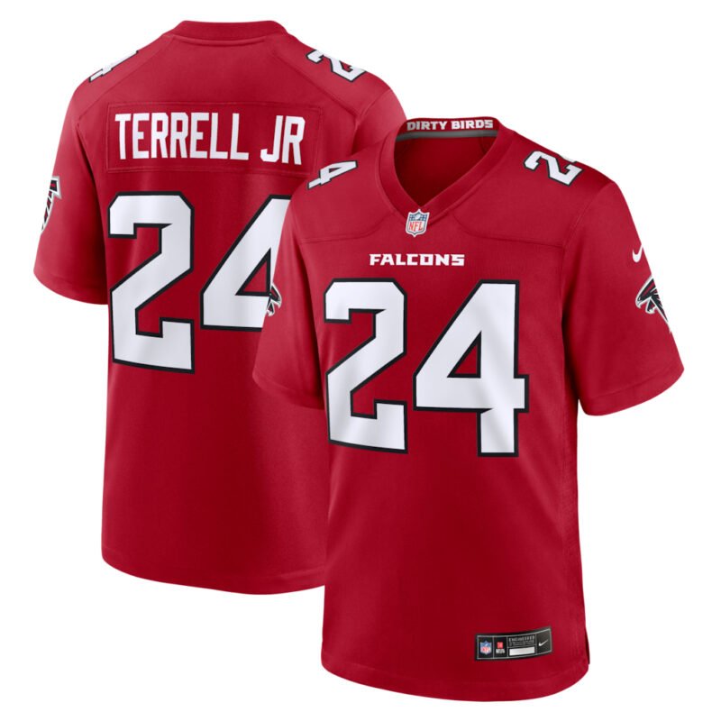 Red Atlanta Falcons #24 Terrell Jr. 2026 New Game Jersey - AFJ285