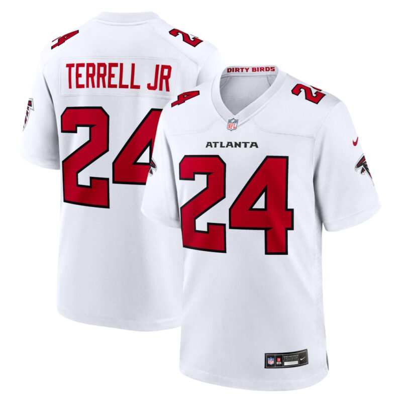 White Atlanta Falcons #24 Terrell Jr. 2026 New Game Jersey - AFJ279