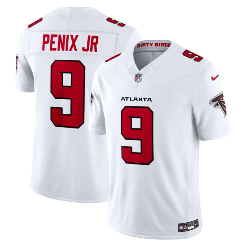 White Atlanta Falcons #9 Michael Penix Jr. 2026 New F.U.S.E. Vapor Untouchable Limited Stitched Football Jersey - AFJ265