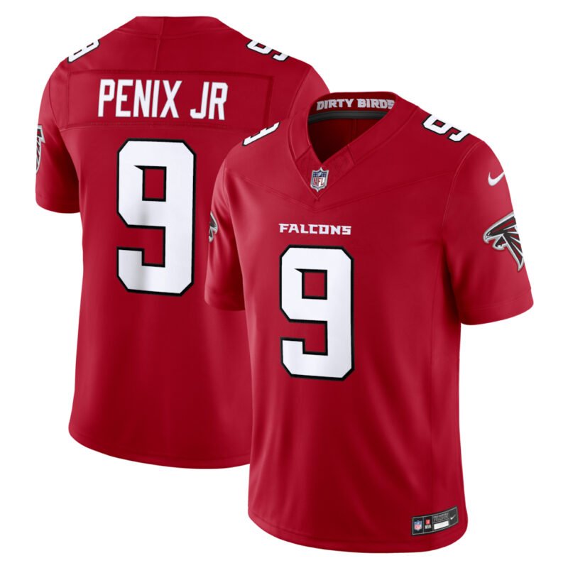Red Atlanta Falcons #9 Michael Penix Jr. 2026 New F.U.S.E. Vapor Untouchable Limited Stitched Football Jersey - AFJ269