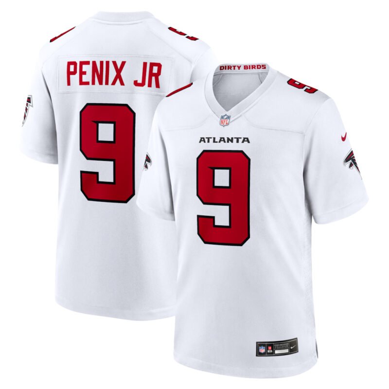 White Atlanta Falcons #9 Michael Penix Jr. 2026 New Game Jersey - AFJ277