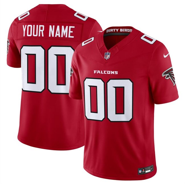 Personalized Red Atlanta Falcons 2026 New F.U.S.E. Vapor Untouchable Limited Stitched Football Jersey - AFJ271