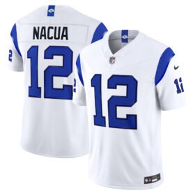 [All Players] Fearsome White - Nike Los Angeles Rams Vapor F.U.S.E. Stitched Limited Jersey - LAR634