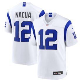 [All Players] Fearsome White - Nike Los Angeles Rams Stitched Game Jersey - LAR635