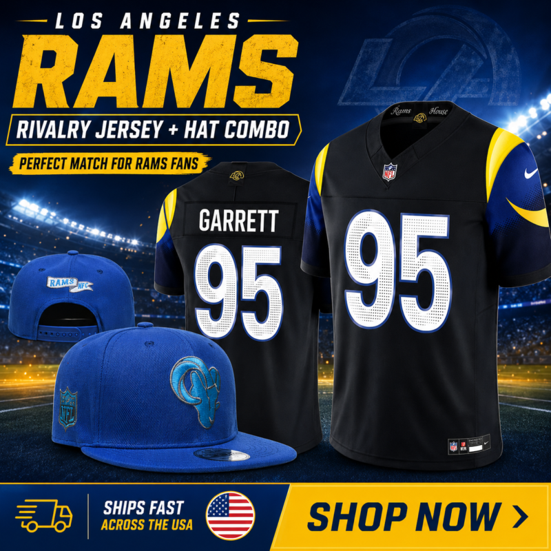 Los Angeles Rams Rivalry Jersey x New Era 59FIFTY Snapback Hat - LAR633